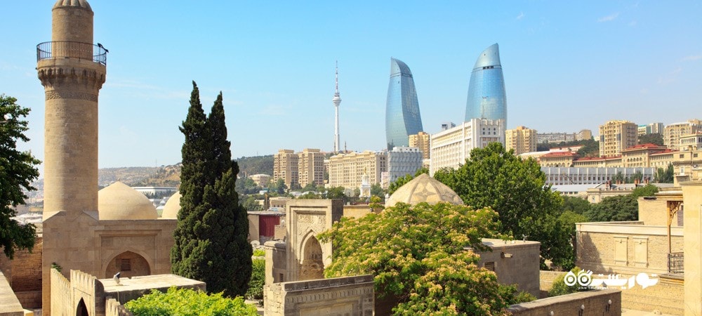کشور آذربایجان در قاره آسیا - توریستگاه