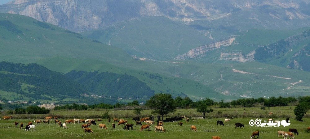 کشور آذربایجان در قاره آسیا - توریستگاه