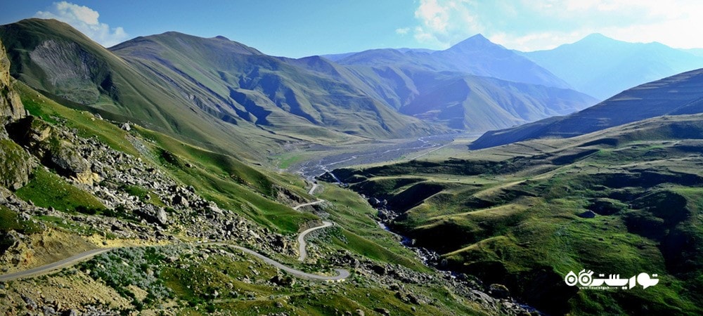 کشور آذربایجان در قاره آسیا - توریستگاه