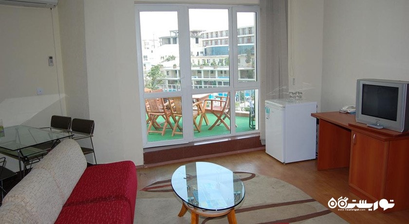 محوطه نشیمن اتاق دلوکس