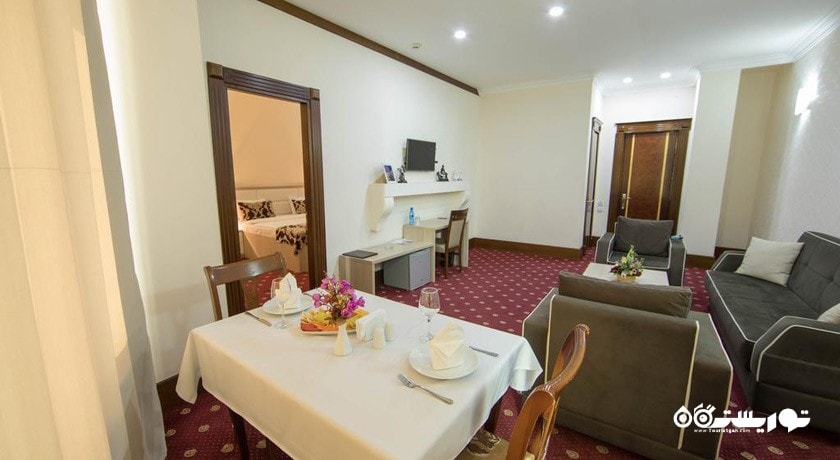 محوطه نشیمن سوئیت هتل