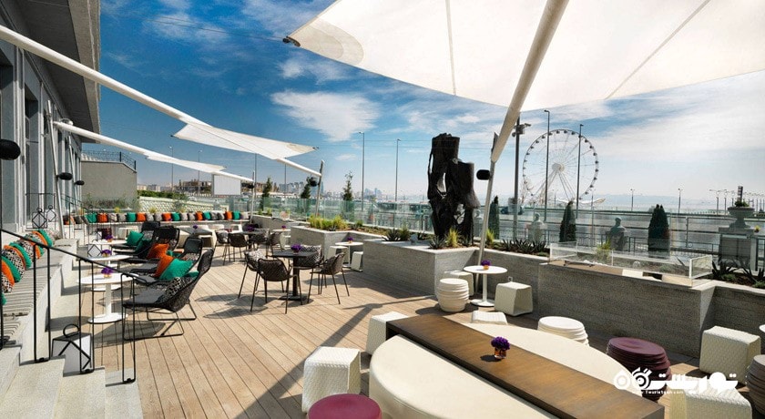 محوطه نشیمن در فضای باز تراس