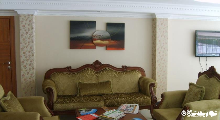 فضای نشیمن لابی هتل