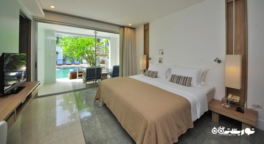 اتاق دلوکس با دسترسی به استخر