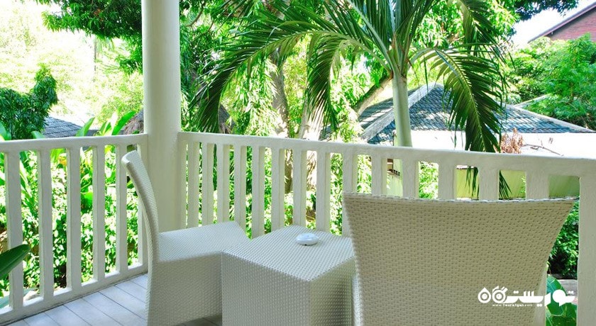 محوطه نشیمن تراس اتاق پرمیوم