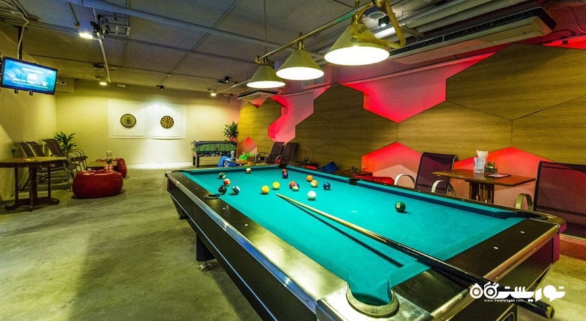 میز بیلیارد در هتل کی پوکت
