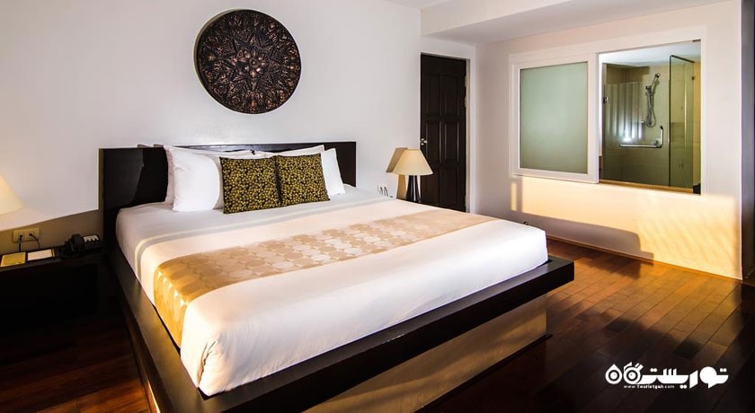 نمای تخت بزرگ اتاق سوپریور