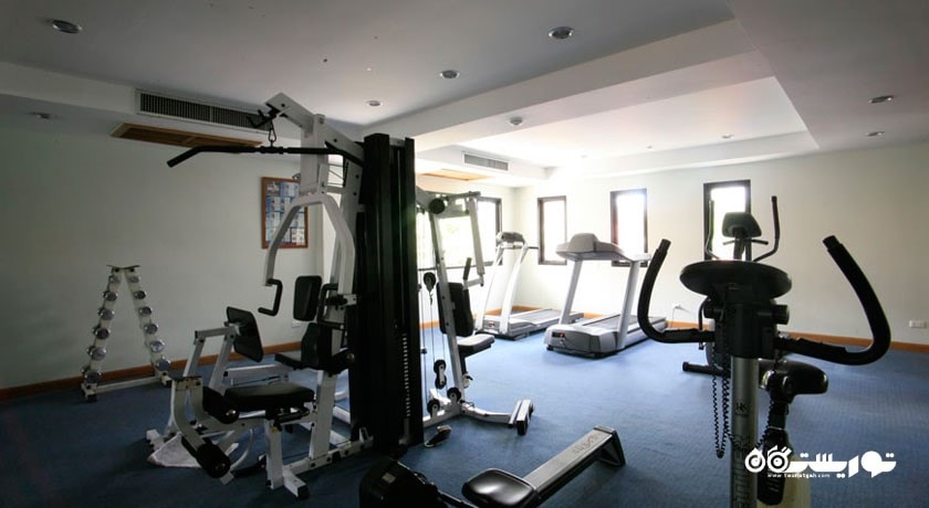 سالن ورزشی هتل سان ست بیچ ریزورت