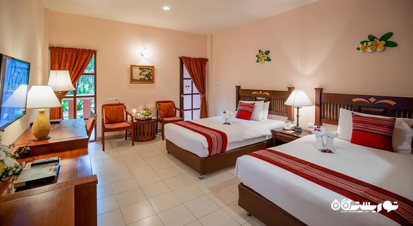 تخت های توئین اتاق دلوکس