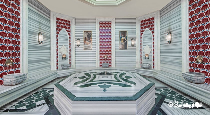 حمام ترکی هتل الیت ورلد وان