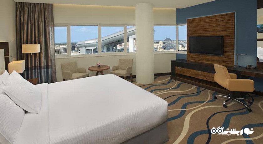 نمای تخت بزرگ اتاق استاندارد