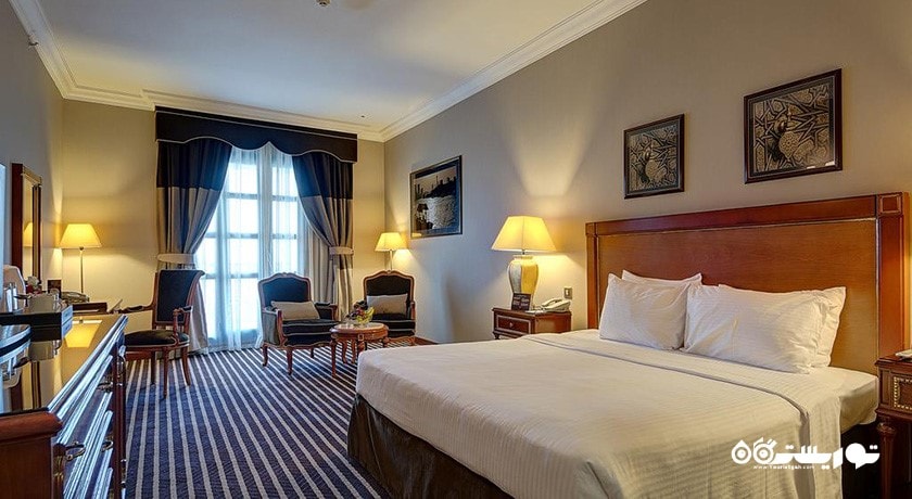 نمای تخت بزرگ اتاق سوپریور دلوکس