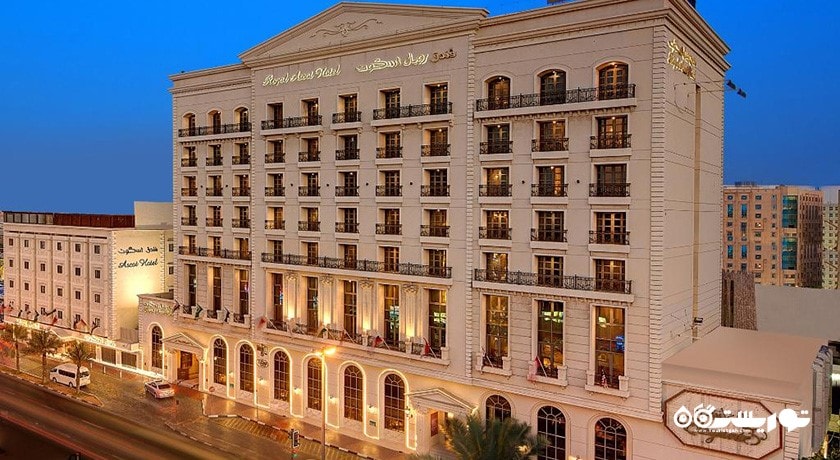 نمای ساختمان هتل رویال اسکات