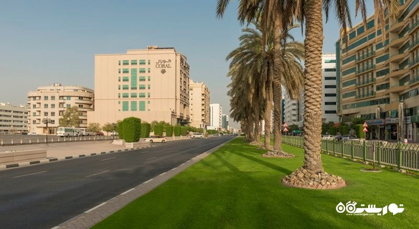 نمای دیگر از هتل کورال دبی دیرا