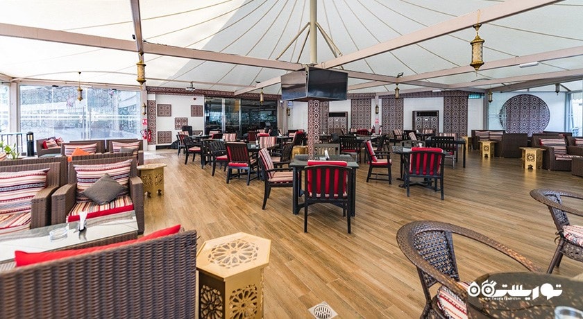 نمای رستوران غذای عربی مشربیه
