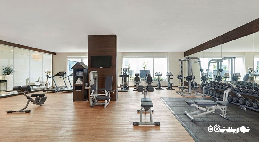 سالن ورزشی هتل حیات پلس دبی الریقا