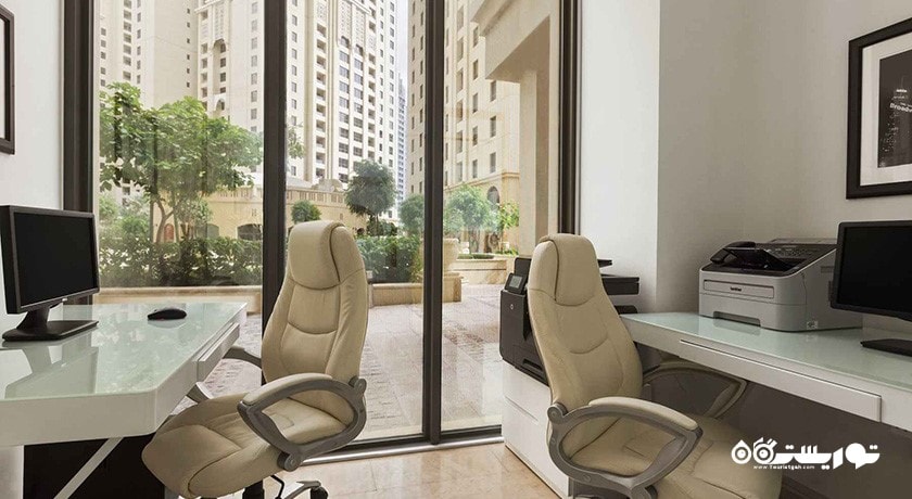 نمایی از مرکز کسب و کار هتل