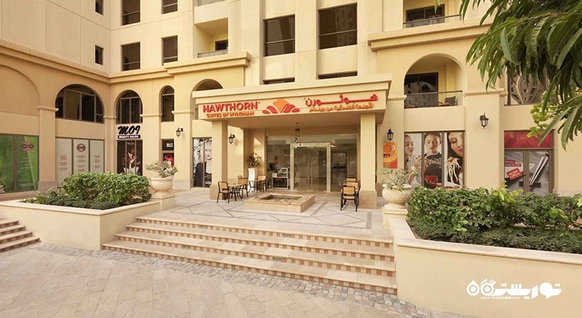 درب ورودی هتل هاتورن سوئیت دبی
