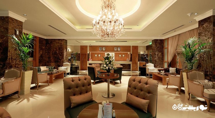 محوطه نشیمن لابی هتل