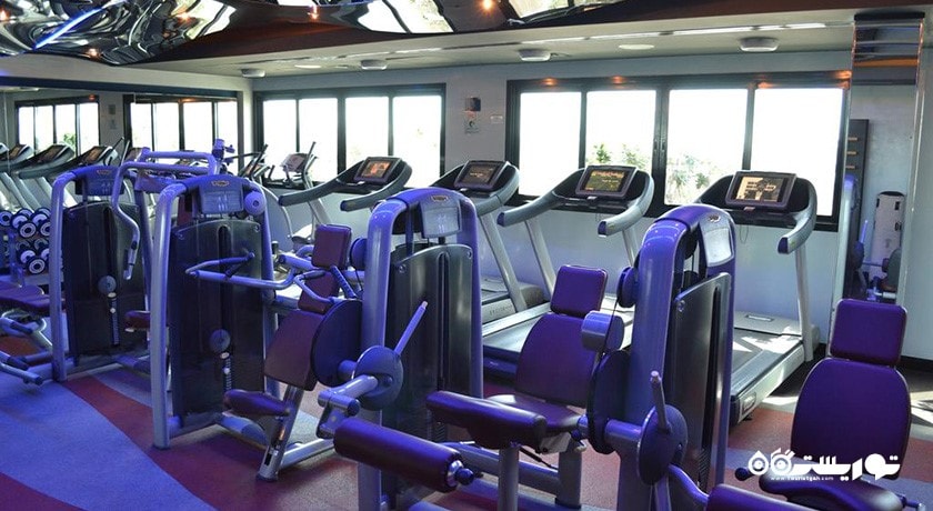 سالن ورزشی هتل کانتری کلاب دبی