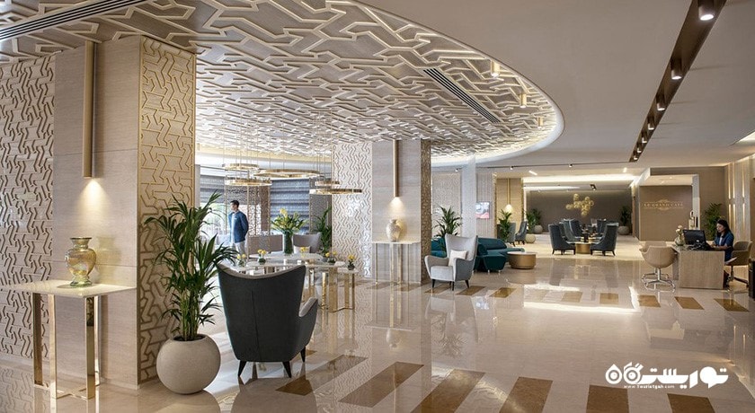 نمای لابی هتل گلوریا