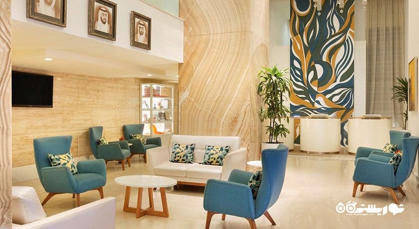 نمای لابی هتل رامادا دان تان دبی