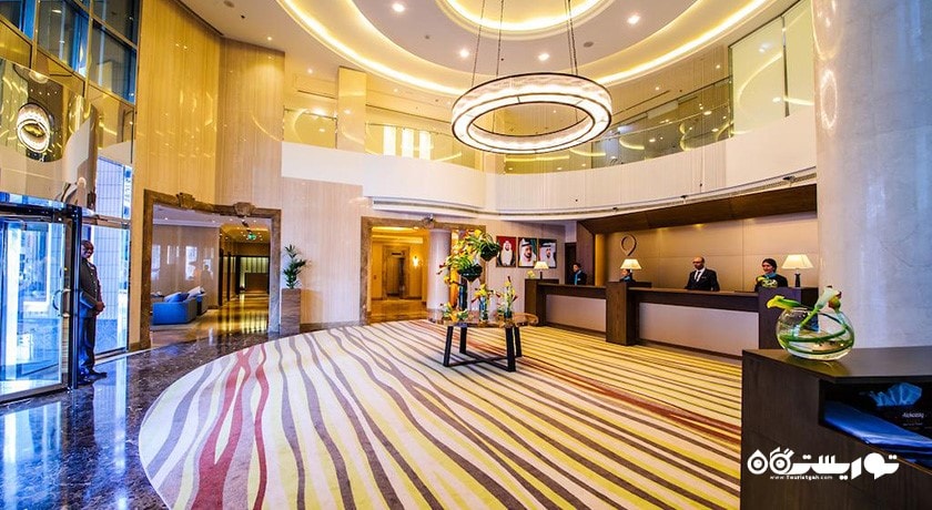 نمای لابی هتل سام ور دبی