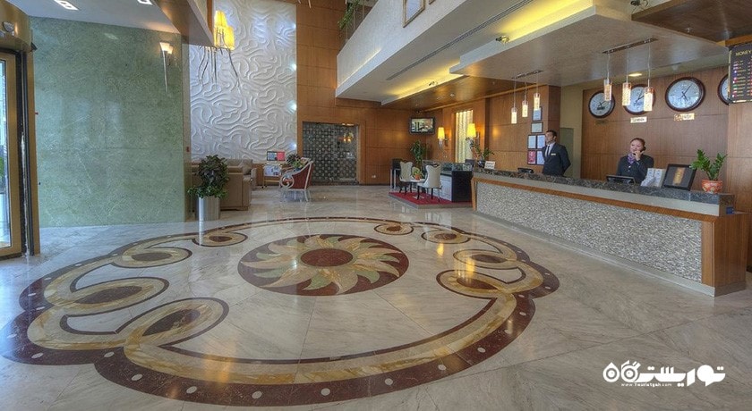 نمای لابی هتل آپارتمان مارینا ویو