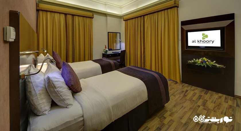 تخت های توئین آپارتمان سه خوابه