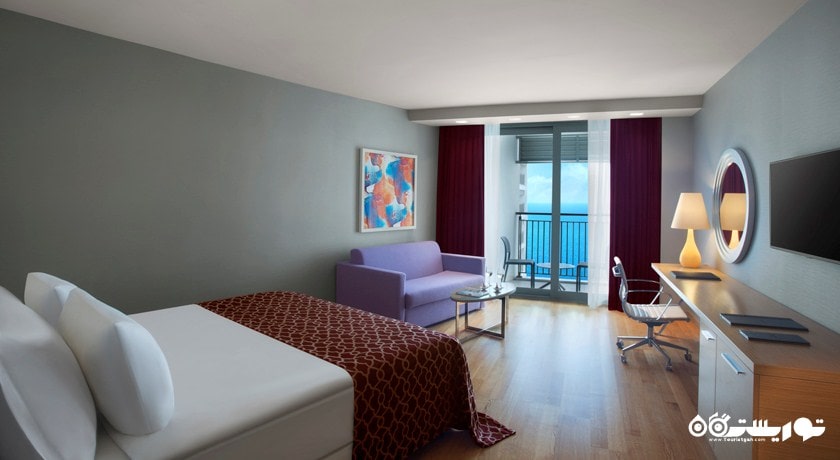 اتاق گرند دلوکس با چشم انداز دریا