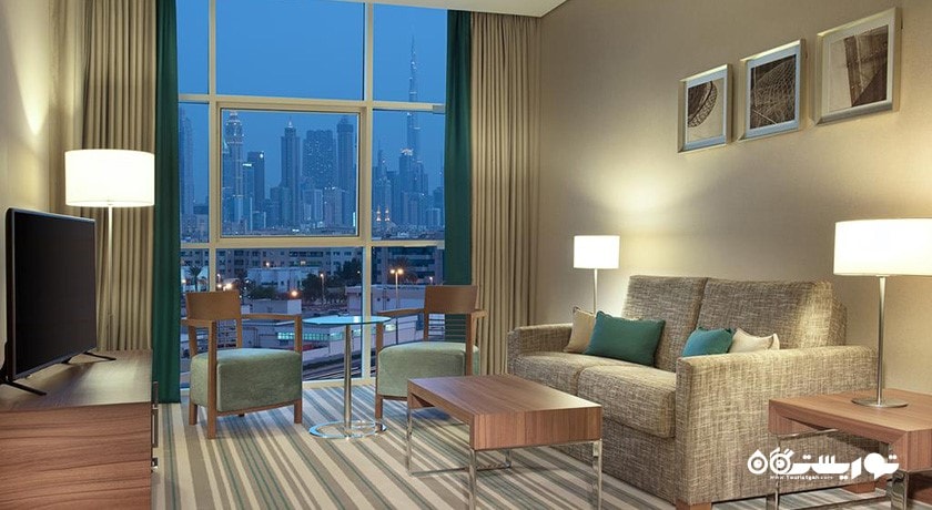 محوطه نشیمن سوئیت یک خوابه