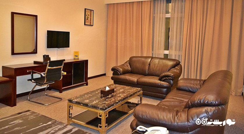 محوطه نشیمن آپارتمان یک خوابه