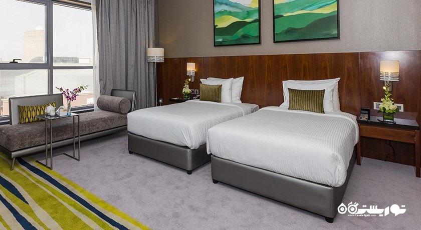 تخت های توئین اتاق دلوکس