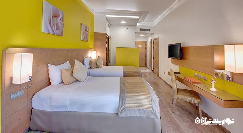 تخت های توئین اتاق دلوکس