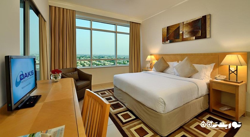 نمای تخت بزرگ آپارتمان یک خوابه پرمیر