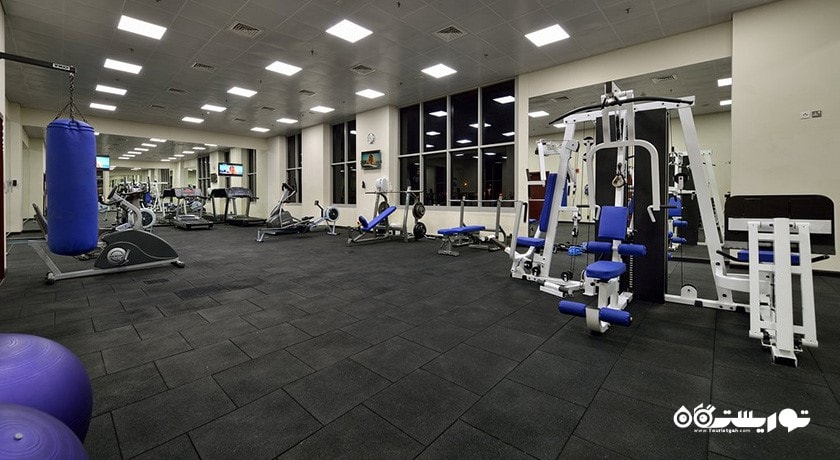 سالن ورزشی هتل آپارتمان اوکس لیوا هایتس