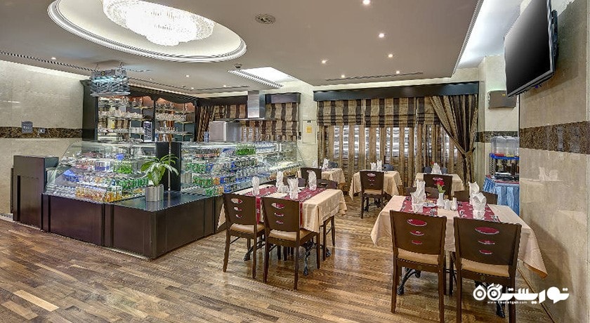 کافی شاپ هتل آپارتمان رز گاردن برشا