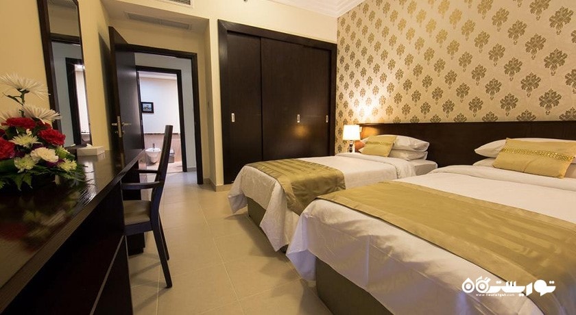 تخت های توئین آپارتمان دوخوابه