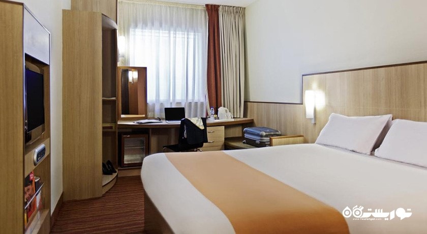 نمای تخت بزرگ اتاق استاندارد