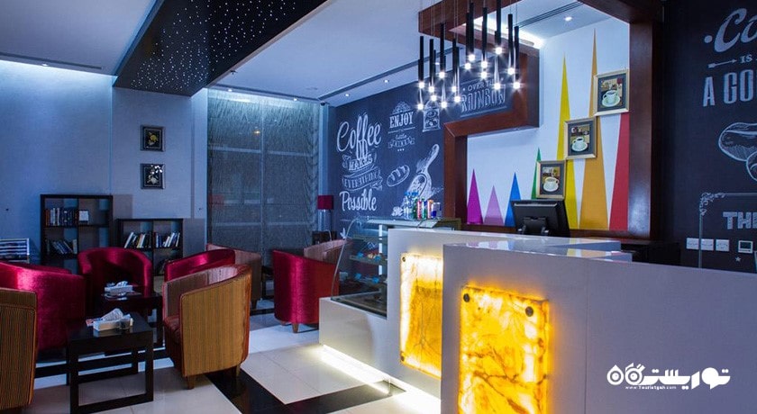 کافی بار هتل رین بو دبی