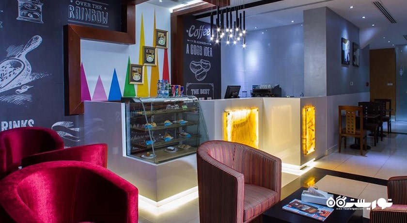 کافی بار هتل رین بو دبی