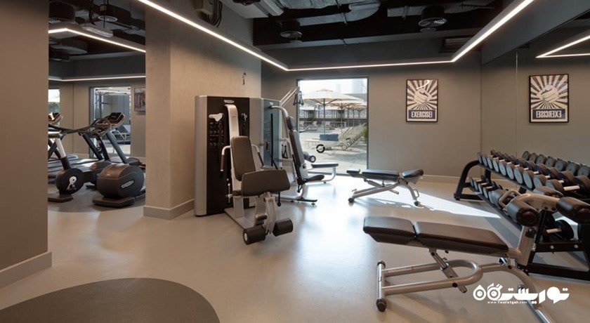 سالن ورزشی هتل رو دان تان دبی