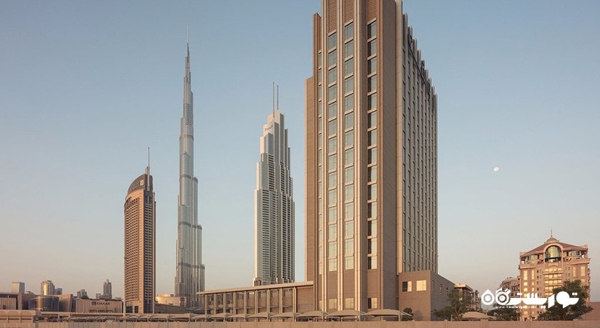 نمای ساهتمان هتل رو دان تان دبی