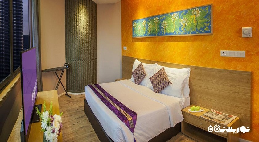 نمای تخت بزرگ اتاق سوپریور