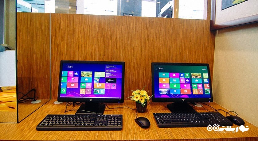 نمایی از مرکز کسب و کار هتل