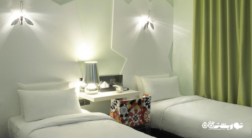 تخت های توئین اتاق دلوکس
