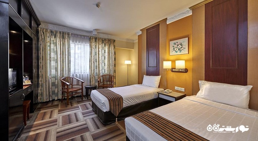 تخت های توئین اتاق دلوکس