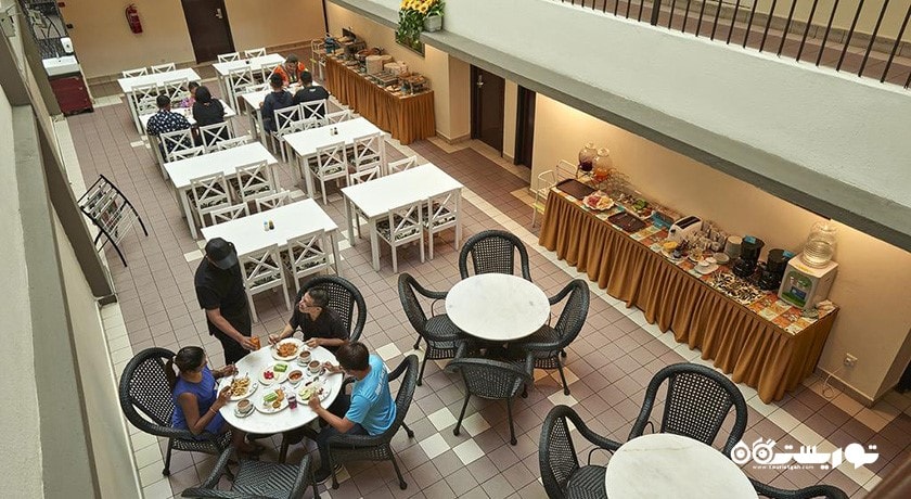 نمای رستوران هتل پلس کوالالامپور