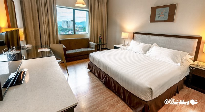 نمای تخت بزرگ اتاق سوپریور