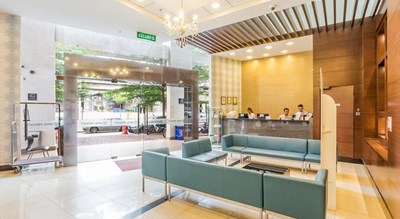 میز پذیرش هتل پرسکات کوالالامپور سنترال